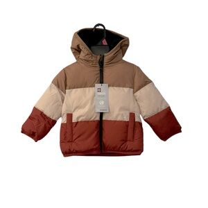 Swiss Tech Toddler Heavyweight Puffer Jacket Dark Latte Size 18 Month